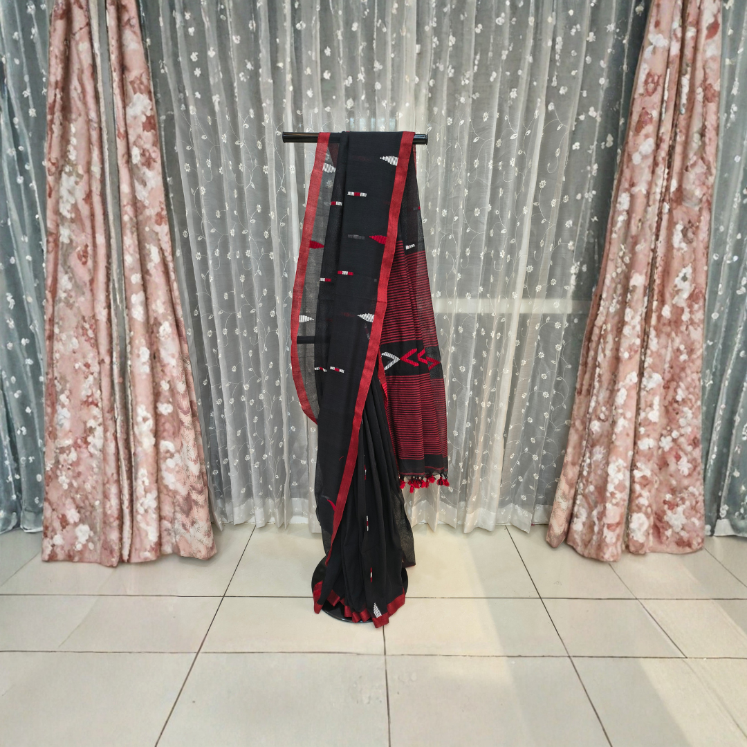 Pure Mul Cotton Handloom Saree