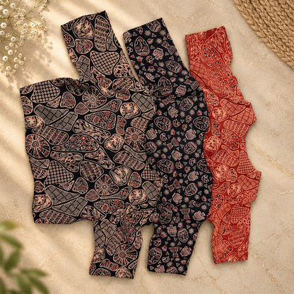 Ajrakh Blouse With Collar