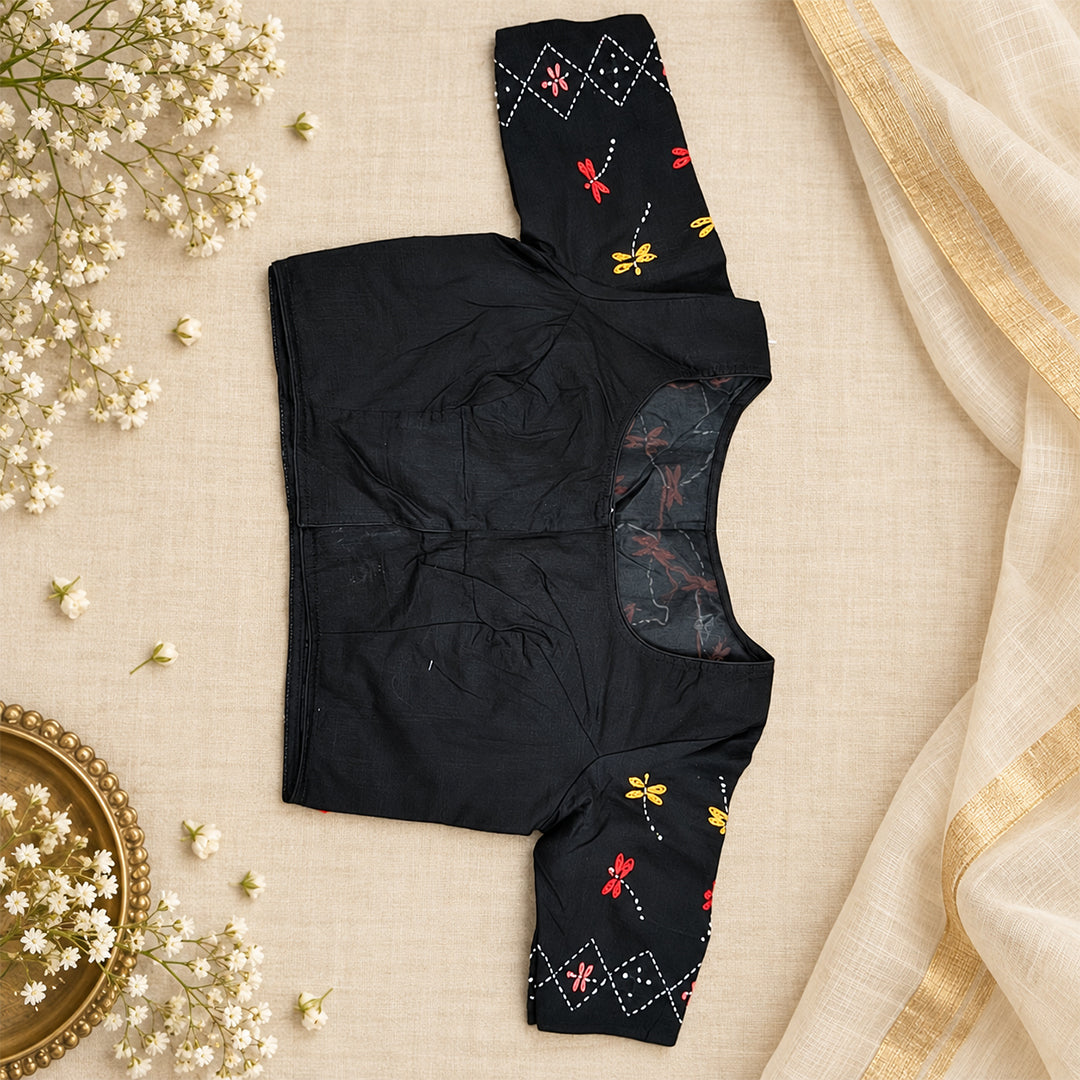 Cotton Hand Embroidery Blouse