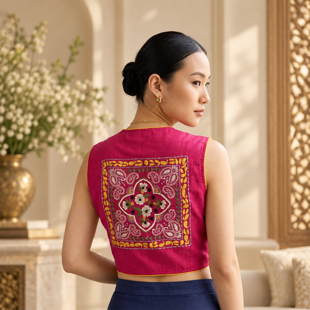 Hand Embroidered Blouse