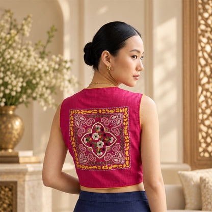 Hand Embroidered Blouse