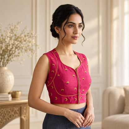 Hand Embroidered Blouse
