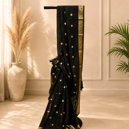 Handloom Cotton With Butti