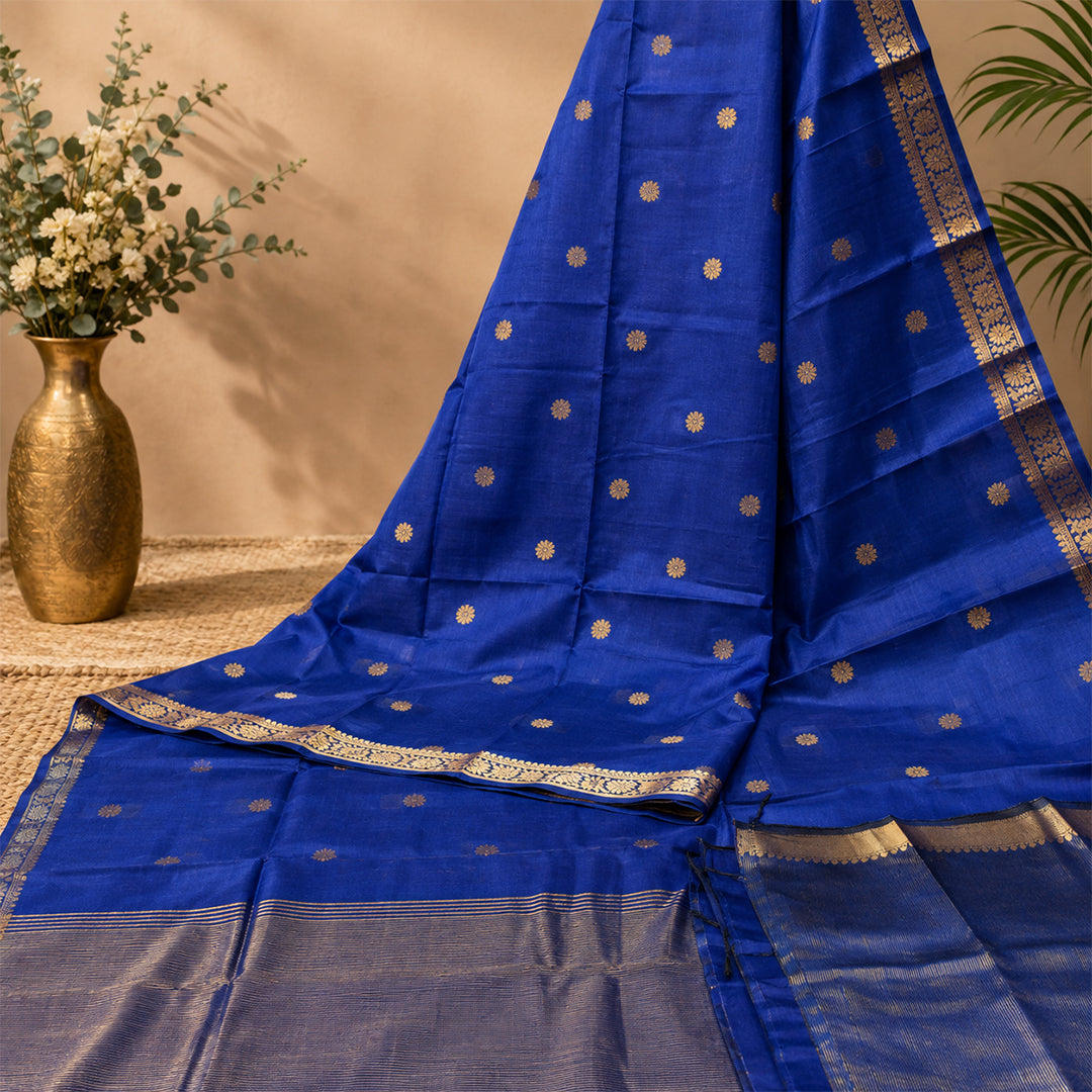 Handloom Cotton With Butti