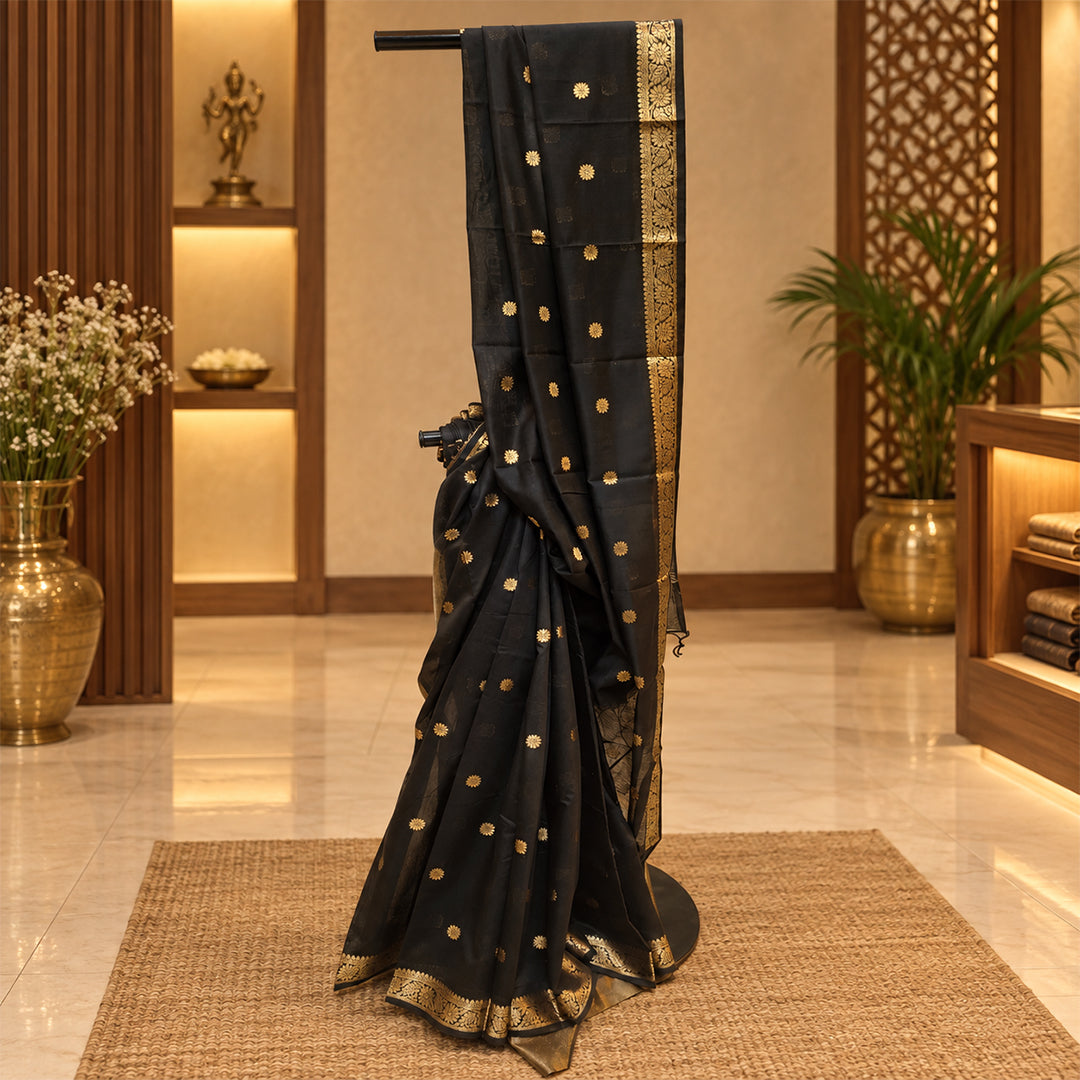 Handloom Cotton With Butti