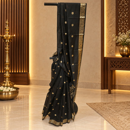 Handloom Cotton With Butti