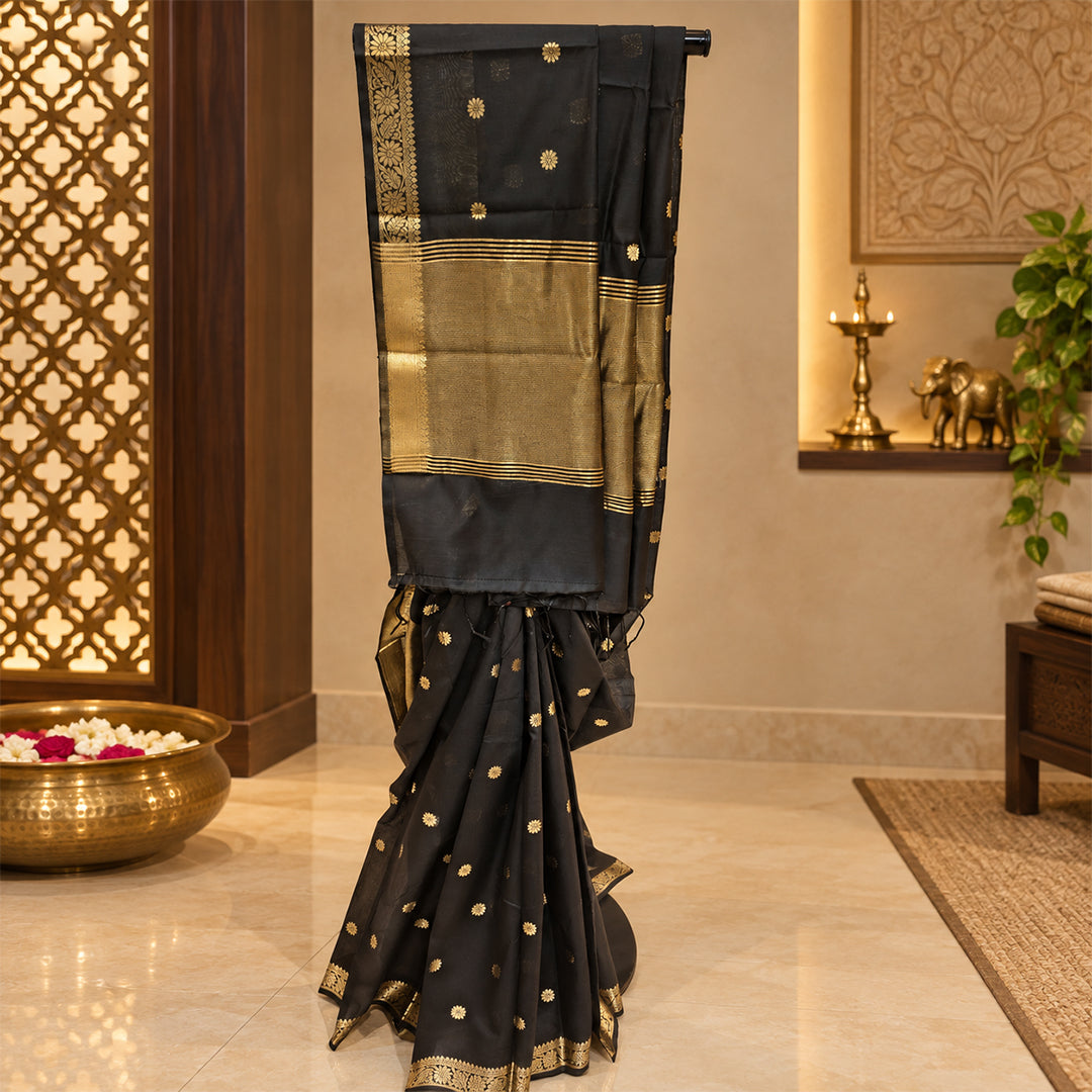 Handloom Cotton With Butti