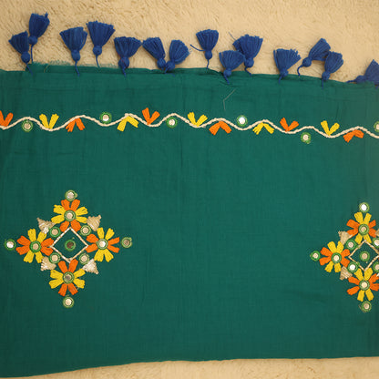 Mul Cotton With Mirror Work