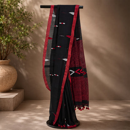 Pure Mul Cotton Handloom Saree