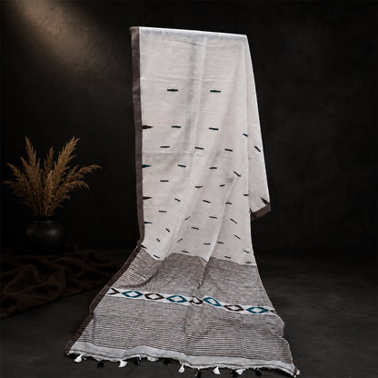 Pure Mul Cotton Handloom Saree