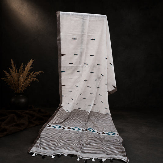 Pure Mul Cotton Handloom Saree