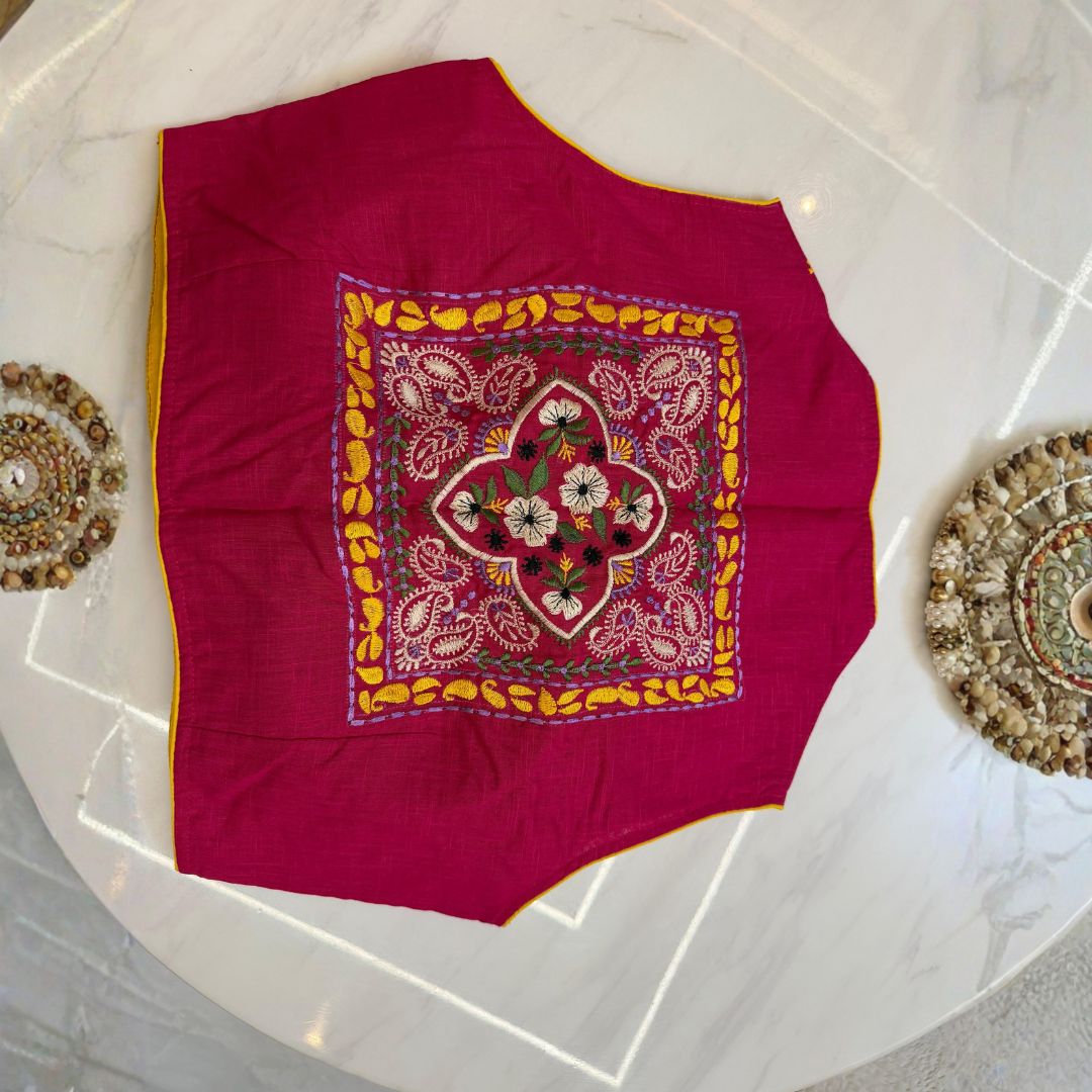 Hand Embroidered Blouse